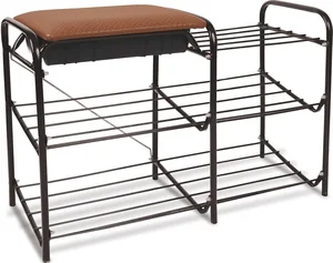 НИКА Этажерка для обуви ЭТП1/А медный антик