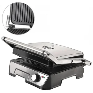 DELTA Сэндвич-гриль LUX DL 051 cеребристый