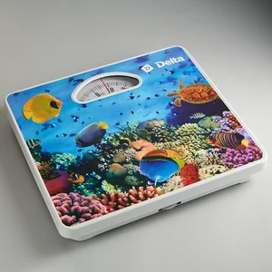 DELTA Весы напольные механические Подводный мир D 9402