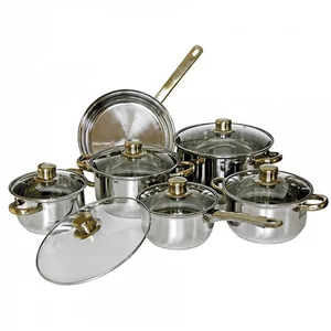 WEBBER Набор кастрюль (12пр.) ВЕ 203/12