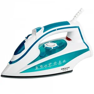 DELTA Утюг 2200W LUX DL 352 белый с бирюзовым