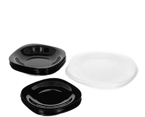 LUMINARC Набор столовый 18 пр. Carine Black&White New N 2955