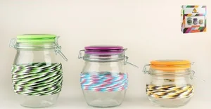 КОРАЛЛ Набор емкостей для сыпучих продуктов 3 пр. Lermony RB08 0016