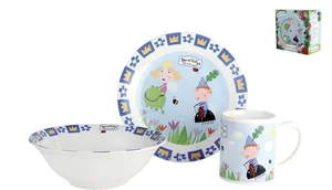 КОРАЛЛ Набор посуды д/завтрака 3 пр.  Бен и Холли 2  TSET3B-H2