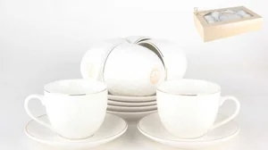 КОРАЛЛ Набор чайный 12 пр.  Жасмин  TC69Q - GL1