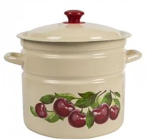 КМК Кастрюля 10 л 41804 222/6 слоновая кость