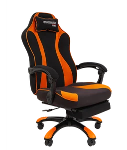 Chairman Кресло игровое game 35 чёрное/оранжевое 00-07089917