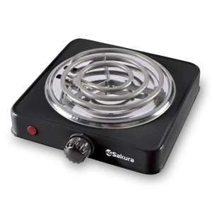 Sakura Электроплита ПЭ-02В черн 1000 Вт