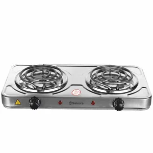 Sakura Электроплита ПЭ-03Н нерж 2000 Вт