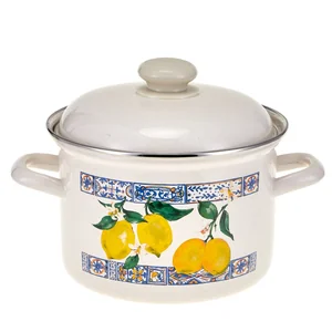 HITT Кастрюля "Лимонная мозайка" С-1608АП2/4ДТ ЛМ 1,5л.