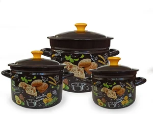 КМК Набор "Пекарня-1" коричн. 2л, 3л, 4л