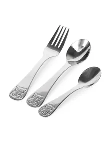 ATTRIBUTE Набор детских столовых приборов Happy Bear 3пр.