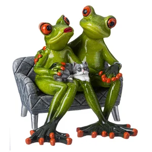 Lefard Фигурка Декоративная Лягушки 13,2х12,8х12,5 См. 146-2000
