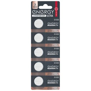 Energy Батарейка литиевая Ultra CR2032/5B 104984-SK