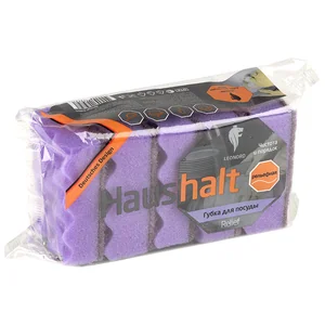 Mallony Губка д/посуды Relief (5 шт) (95х65х35мм) 310575-SK