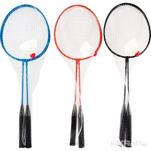Mallony Набор для игры в бадминтон ECOS BS-01 (2 ракетки + волан) 105036-SK