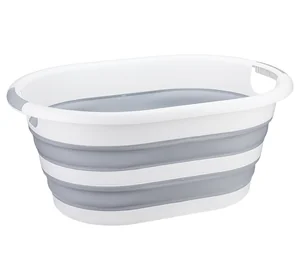 М-пластика Таз 25 литров СКЛАДНОЙ СМОКИ М 2504