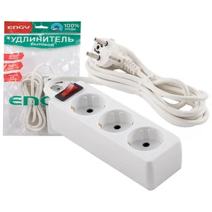 ENGY Удлинитель 3м/3роз. 186731-SK