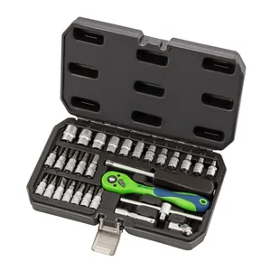 Сибртех Набор инструментов 29 предметов, CrV, 1/4" 13523