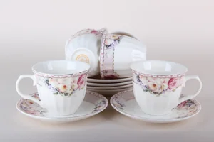 КОРАЛЛ Набор чайный 12 пр. Нежность 2309-12C