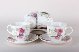 КОРАЛЛ Набор чайный 12 пр. Розовый сад 2311-12C