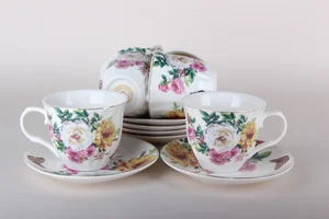 КОРАЛЛ Набор чайный 12 пр. Эдем 2306-12C