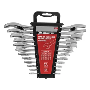 Matrix Набор ключей рожковых, 6 х 32 мм, 15278