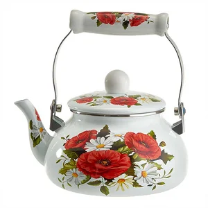 METALLONI Чайник 1,5 л EM-1326 "Маки"