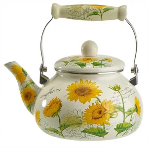 METALLONI Чайник 2,5 л EM-1313 "Подсолнухи"