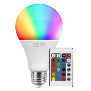 Умная лампа 15w A70 RGBW + пульт 99778