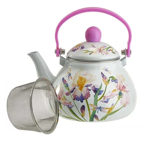 METALLONI Чайник 1,3 л EM-1312 "Ирисы"