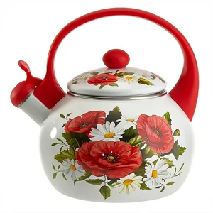 METALLONI Чайник 2,5 л EM-1321 "Маки"