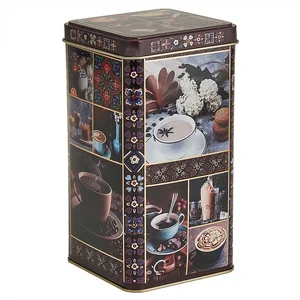 DELTA Банка жестяная "Кофе3" 1,2 л П87*87h165v120-02075