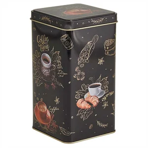 DELTA Банка жестяная "Кофе1" 1,2 л П87*87h165v120-02073