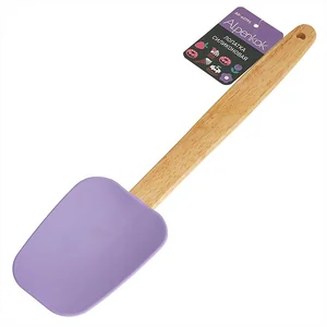 ALPENKOK Лопатка силиконовая 28×6,5 см AK-6079S лавандовый