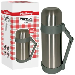 MALLONY Термос из нерж стали SF-1500A, 1,50 л. 073004-SK