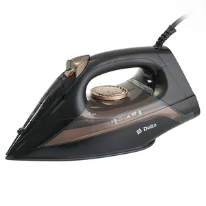 DELTA Утюг электрический DL-152 черный с золотым