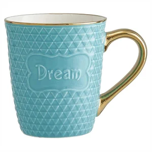 ROSARIO Кружка 380 мл Ф11-041L бирюзовый