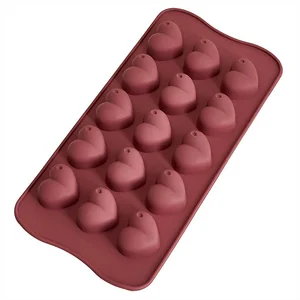 ALPENKOK Форма для шоколада, конфет, мармелада 20×10,5×2 см AK-6082S цвет коричневый