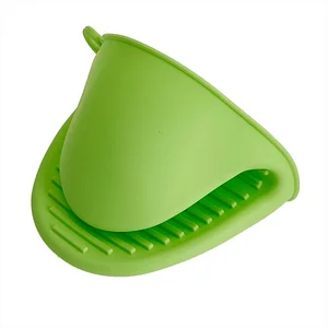 ALPENKOK Прихватка силиконовая 10×8×8 см AK-6081S цвет зеленый