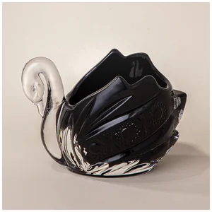 Lefard Икорница Черный Лебедь 11*7*8,5 См. 355-346