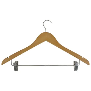 Mallony Вешалка деревянная с клипсами. 311306-SK