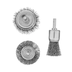 Denzel Набор щеток для дрели 74491