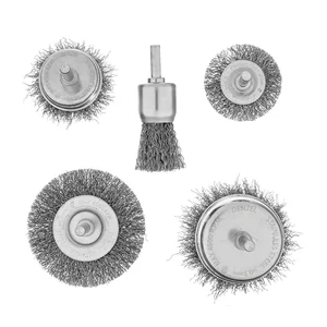 Denzel Набор щеток для дрели 74493