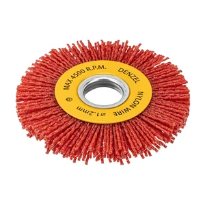 Denzel Щетка для УШМ, 100 мм 74437