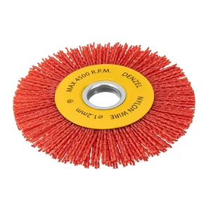 Denzel Щетка для УШМ, 125 мм 74461