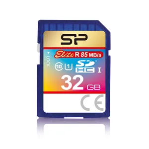 Silicon Power Флеш карта SecureDigital 32Gb SP032GBSDHAU1V10