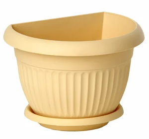 М-ПЛАСТИКА Кашпо настенное БЕЛАЯ ГЛИНА 260 мм М 3112