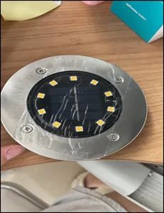 Фонарь садовый на солнечной батарее и датчиком движения 10led 14924-3-2