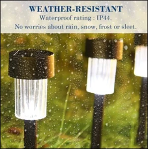 Фонарь садовый на солнечной батарее и датчиком движения 14924-3-6